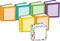 Carson Dellosa 36-Piece Book Cutouts, Colorful Cardstock Library Decor for Back to School, Bulletin Board, Posterboard, Name Tags, Labels, and Classroom Decorations